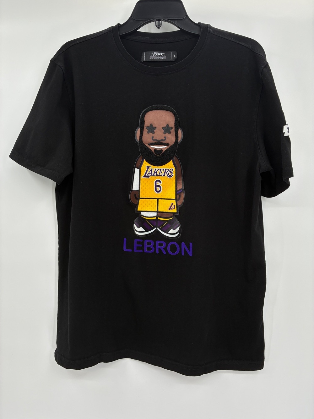 Pro Standard Los Angeles Lakers LeBron T-Shirt Patches Large